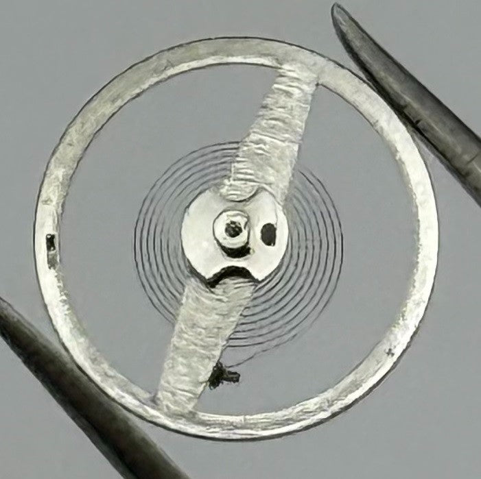 Oris 531/2 Balance Wheel Complete And Spring 8¾’’’ 4375 Watch Movement Parts NOS
