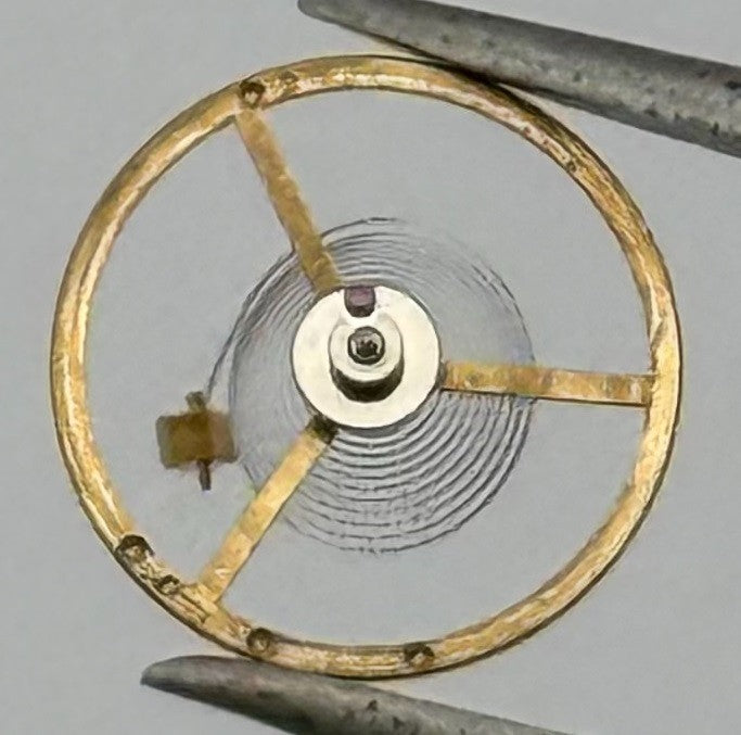 BFG 927-21 Balance Wheel Complete And Spring 6¾-8’’’ 1892 M Watch Movement Parts