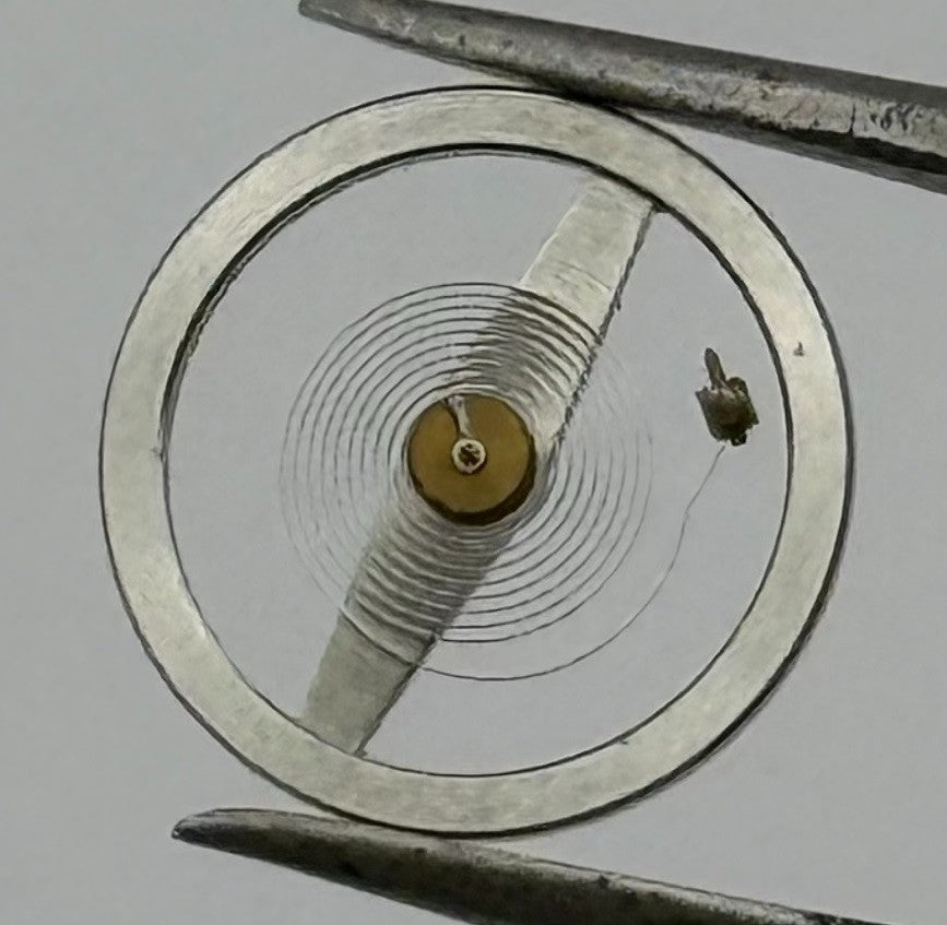 RL Rax 1013 1237 Balance Wheel Complete And Spring 1679 M Watch Movement Parts