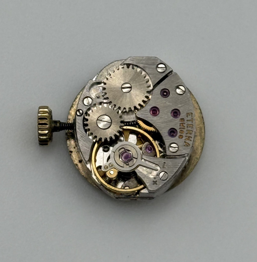 Eterna 1447 Watch Movement - For Parts / Repair