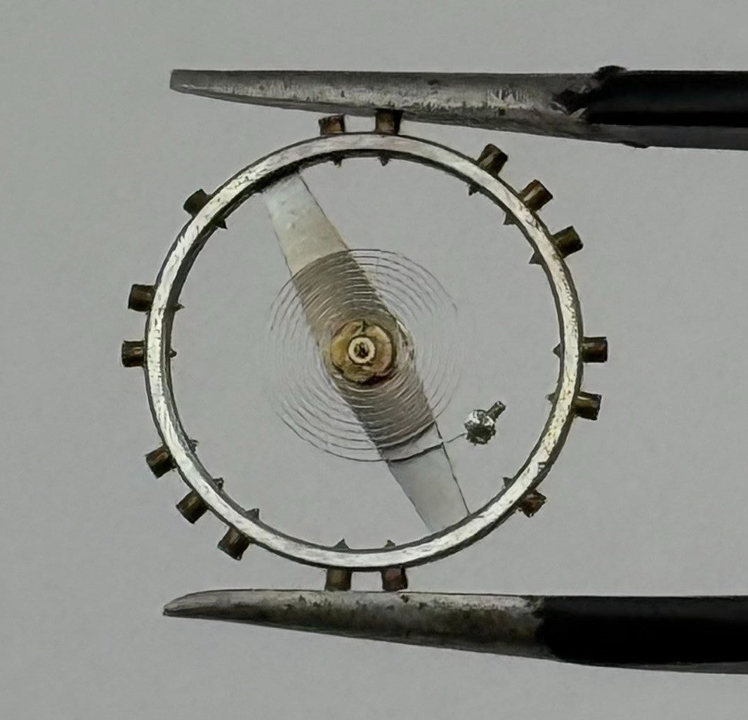 ETA 2390 2401 Balance Wheel Complete And Spring 616 Watch Movement Parts NOS