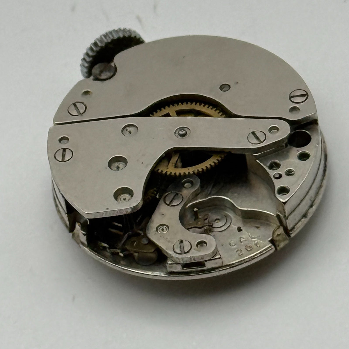 Smiths Cal 201 Watch Movement Great Britain Manual Wind Parts Repair 19.3mm