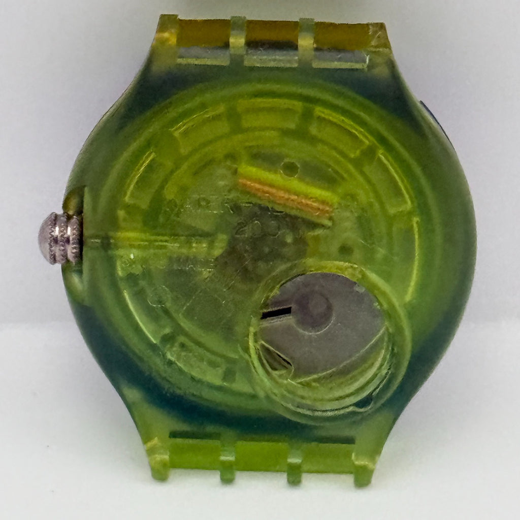 Vintage Swatch Scuba 200 Watch SDG101 Swordfish 1993 ETA Quartz Swiss 40mm Parts