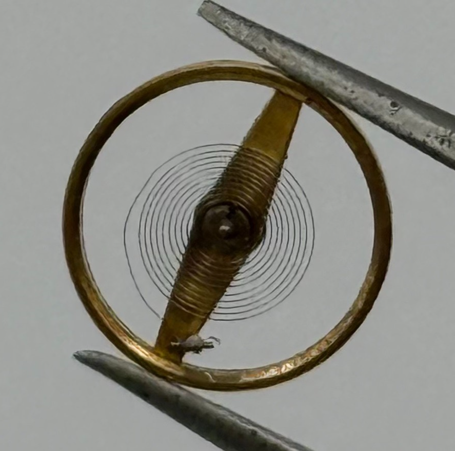 Bifora 91 910 Balance Wheel Complete And Spring 9¾’’’ 1371 Watch Movement Parts