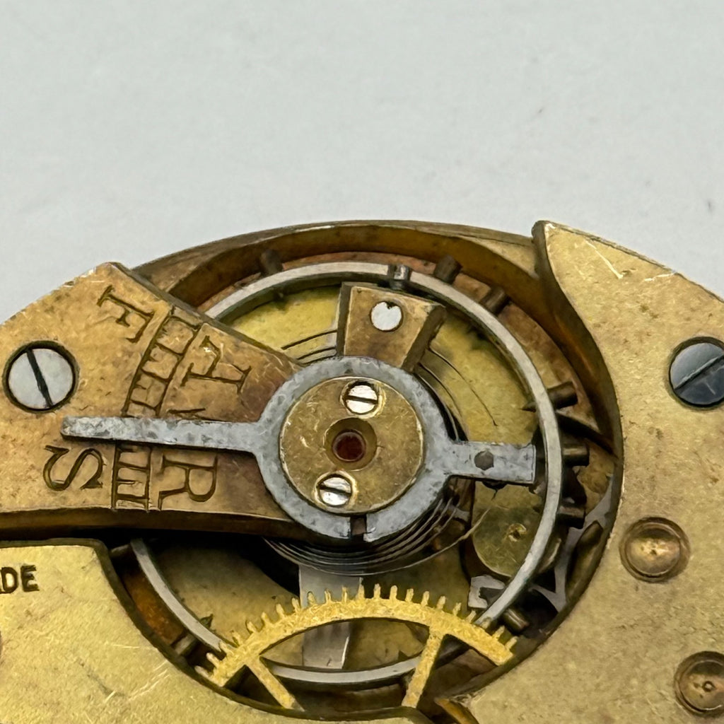 Artox Pocket Watch Movement Hunter Swiss Sub Seconds Vintage Parts Repair 40.2mm
