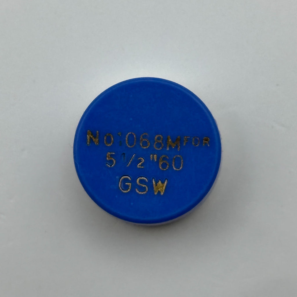 GSW 60 Balance Wheel Complete And Spring 5½’’’ 1068 M Watch Movement Parts NOS