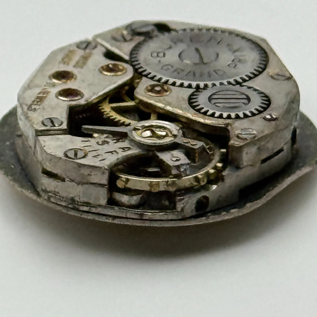 Buren 350 Watch Movement Grand Prix Swiss 17 Jewels Manual Wind Parts  15.2mm