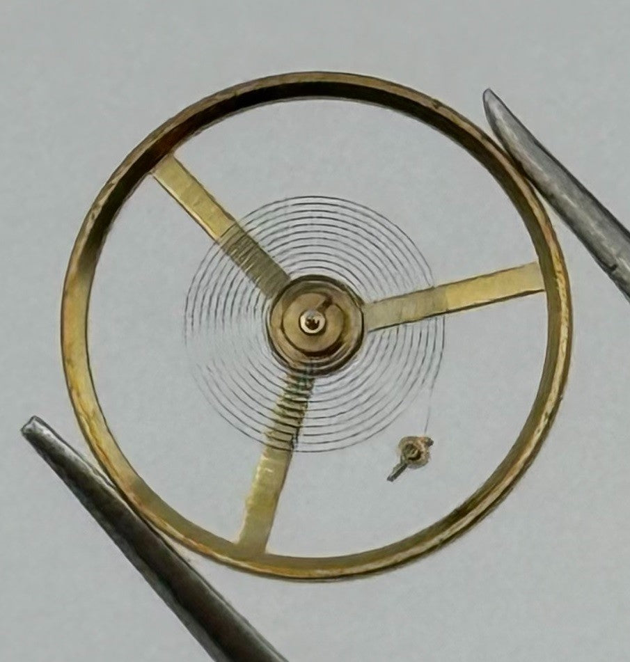 C.603 Balance Wheel Complete And Spring 10½’’’ Renata Watch Movement Parts NOS