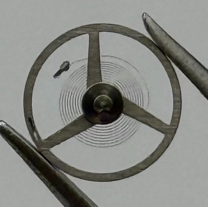FEF 6620 Balance Wheel Complete And Spring 5½’’’ 1450 M Watch Movement Parts NOS