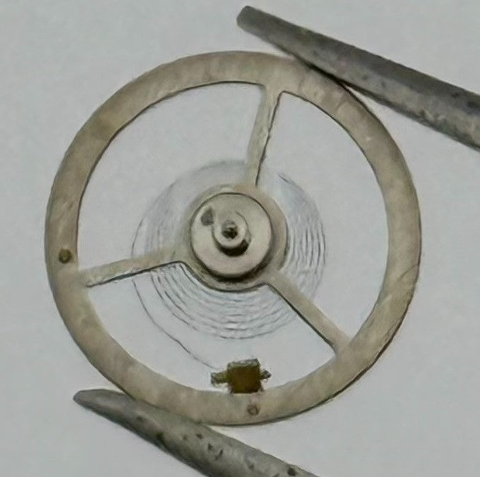 EB 1612 Balance Wheel Complete And Spring 6 3/4-8''' 950 Watch Movement Parts