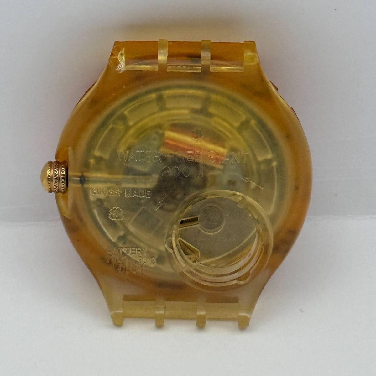 Vintage Swatch Scuba Watch SDK112 Golden Island 1992 ETA Quartz Swiss 40mm Parts