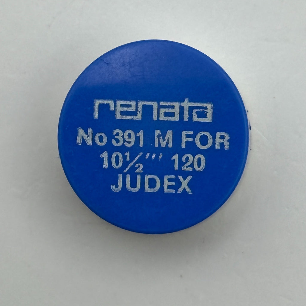 Judex 120 Balance Wheel Complete And Spring 10½’’’ 391 Watch Movement Parts NOS