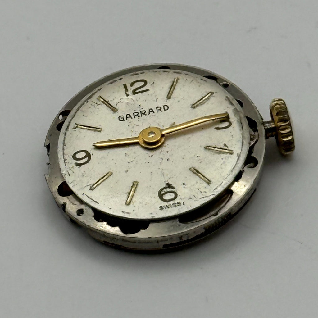 ETA 2510 Watch Movement - Garrard 17 Jewels Ladies 17.5m - For Parts / Repair