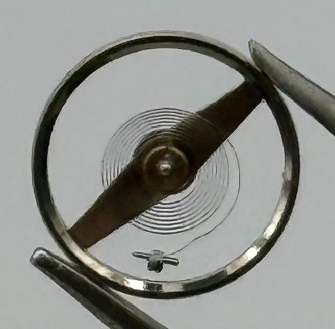 Femga 45 Balance Wheel Complete And Spring 5½’’’ 1615 M Watch Movement Parts NOS