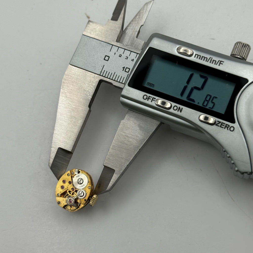 AS 1777 Watch Movement A. Schild Rotary Swiss 21 Jewels Manual Wind Parts 12.4mm