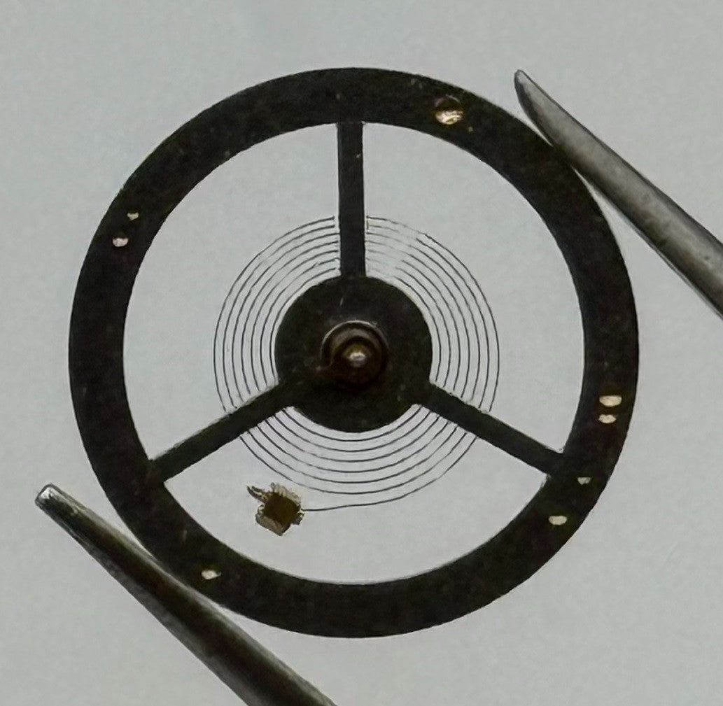 EB 8800 Balance Wheel Complete And Spring 12’’’ Renata 1309 Watch Movement Parts