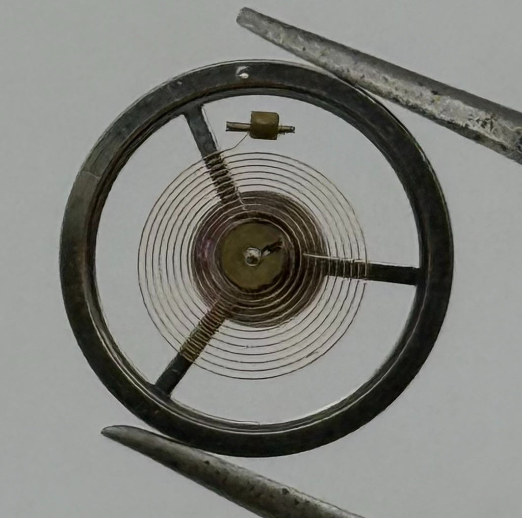 Brac 190 Balance Wheel Complete And Spring 12’’’ 4521 Watch Movement Parts NOS