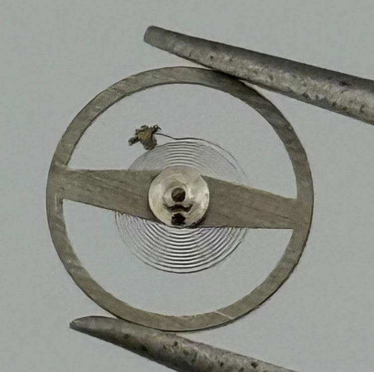 Kasper 1100 Balance Wheel Complete And Spring 5½’’’ 1651 Watch Movement Parts