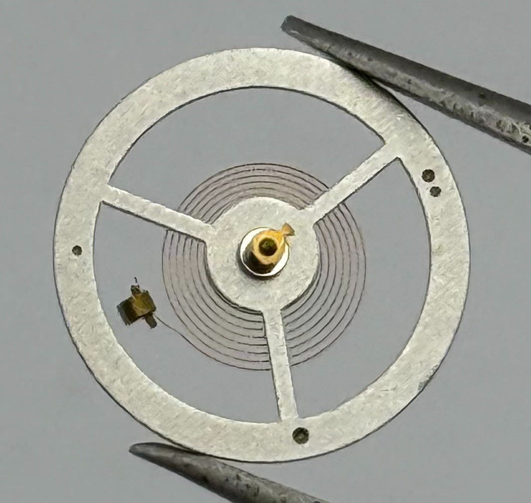 EB 8800 Balance Wheel Complete And Spring 12’’’ Renata 1309 Watch Movement Parts