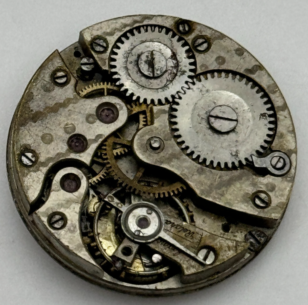 Unidentified Watch Movement Manual Wind Swiss Parts Repair 24.8mm