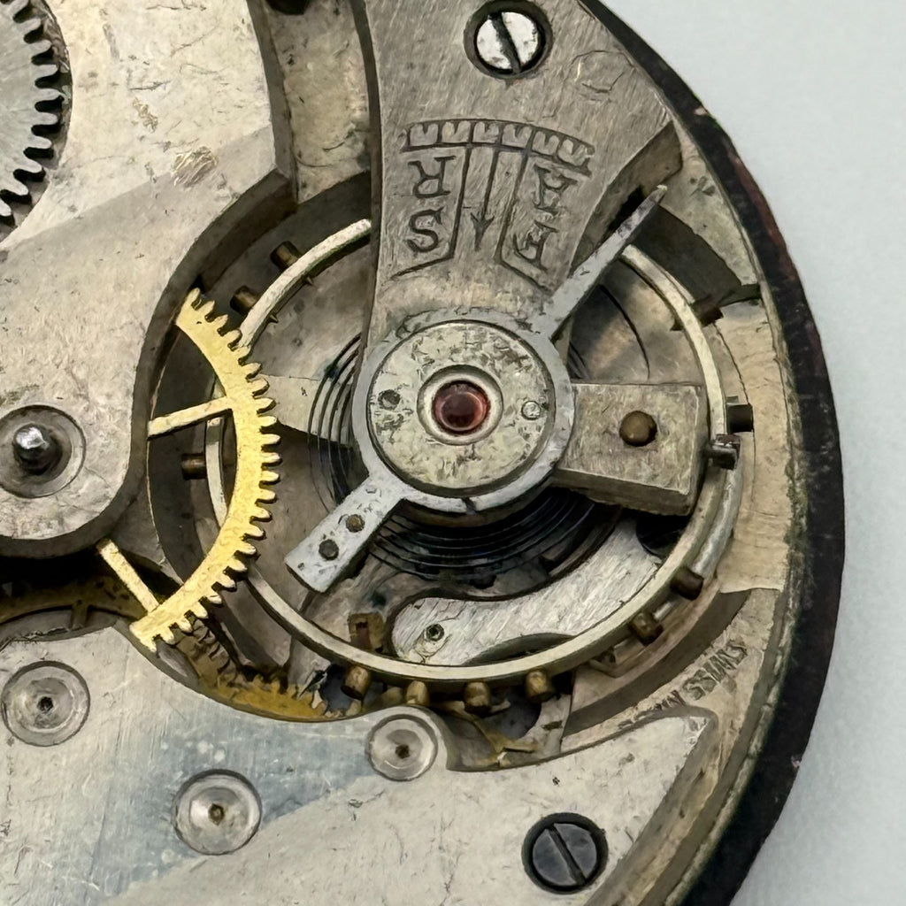 Swiss Lever Pocket Watch Movement - Philia - Parts / Repair 41.1mm