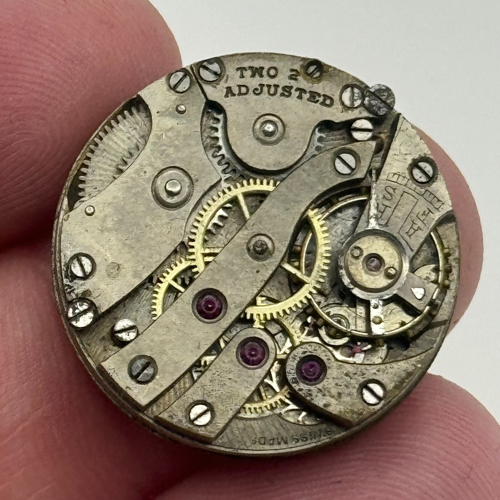 Unidentified High Grade Manual Wind Watch Movement - For Parts / Repair - 23.5mm