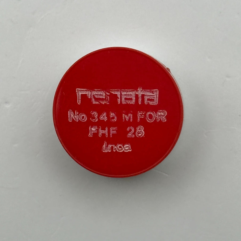 FHF 28 Balance Wheel Complete And Spring Renata 345 M Watch Movement Parts NOS
