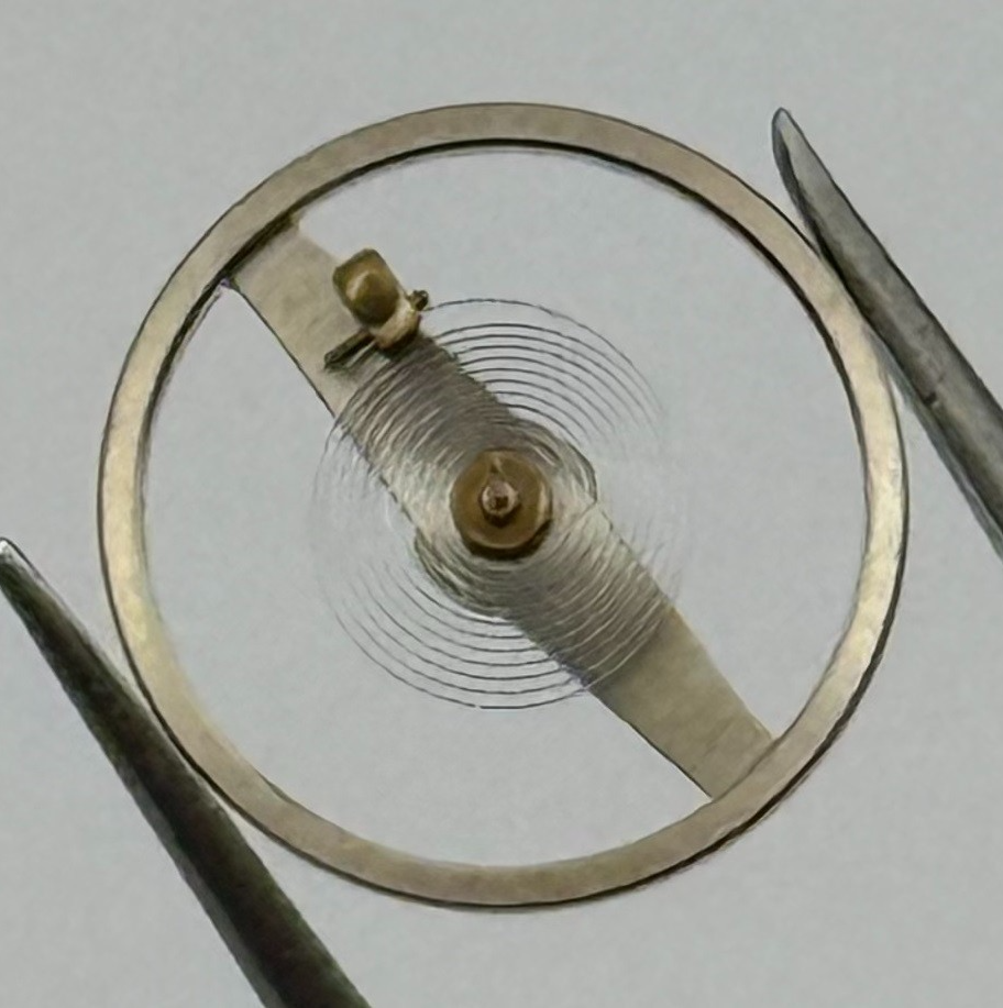 EB 1229 Special SP Balance Wheel Complete And Spring 13''' Watch Movement Parts