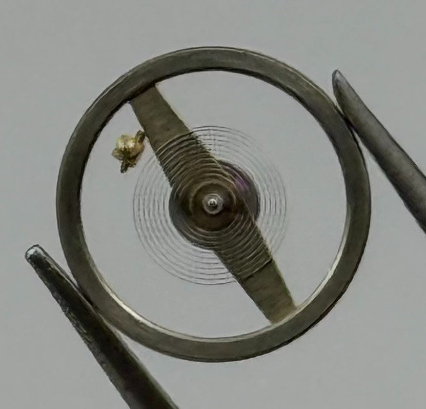 Amida 562 Balance Wheel Complete And Spring 8¾’’’ 874 Watch Movement Parts NOS