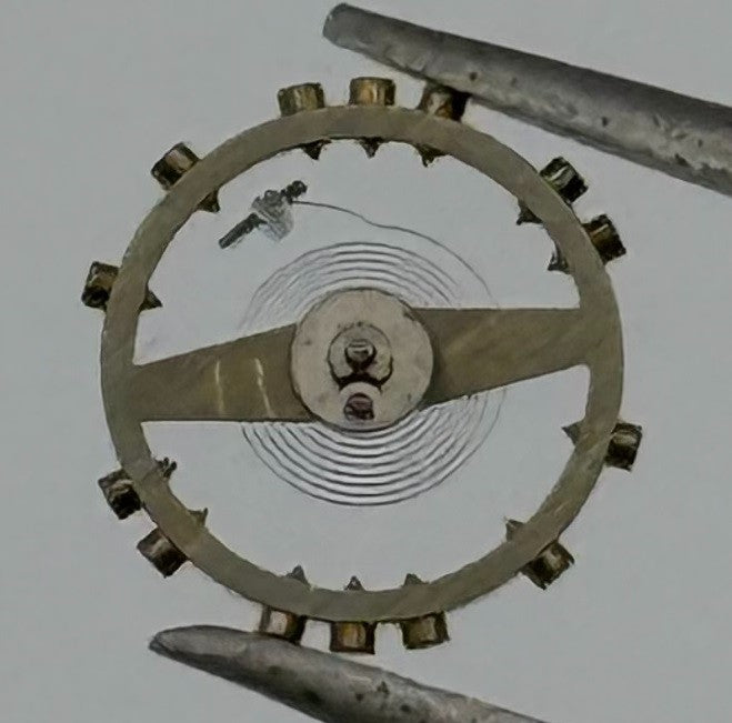 AS 1677 Balance Wheel Complete And Spring Renata 5½’’’ Watch Movement Parts NOS