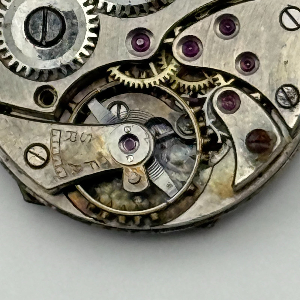 Syren 205 Watch Movement Swiss Manual Wind Vintage Parts Repair 19.1mm