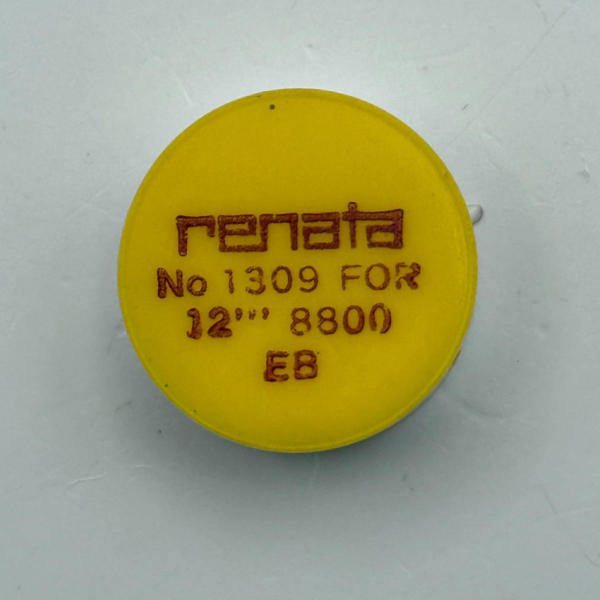 EB 8800 Balance Wheel Complete And Spring 12’’’ 1309 Watch Movement Parts NOS