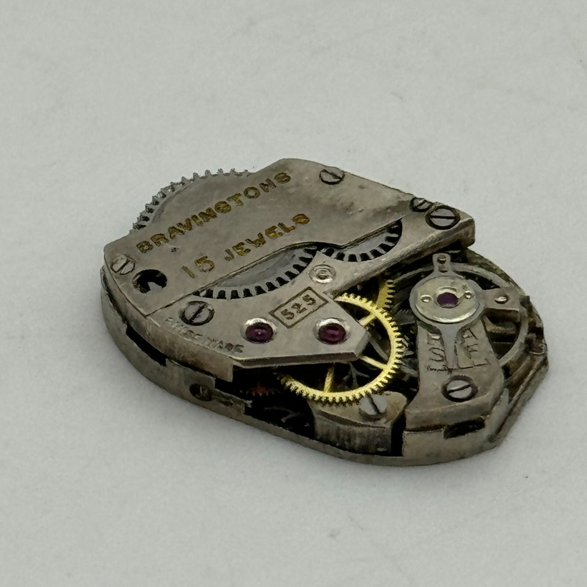 FHF 80 Watch Movement Bravingtons 525 Ladies Manual Wind  Swiss Parts 12.8mm 