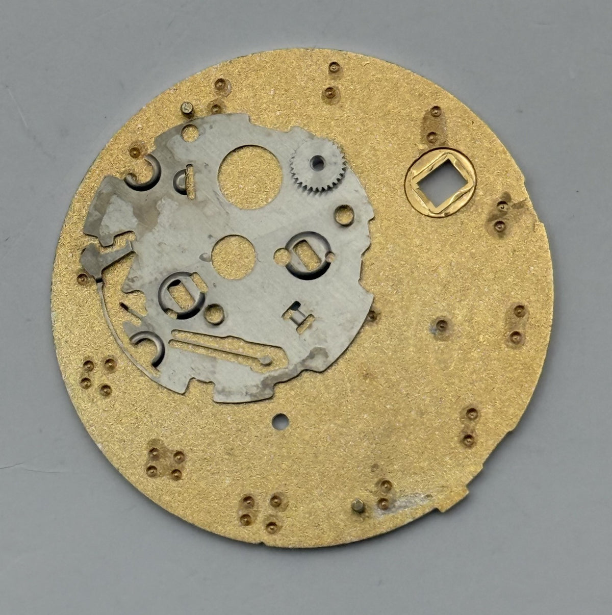Seiko 7T62-0MM8 Watch Dial Chronograph Alarm 100M Spare Parts Repair 28.4mm
