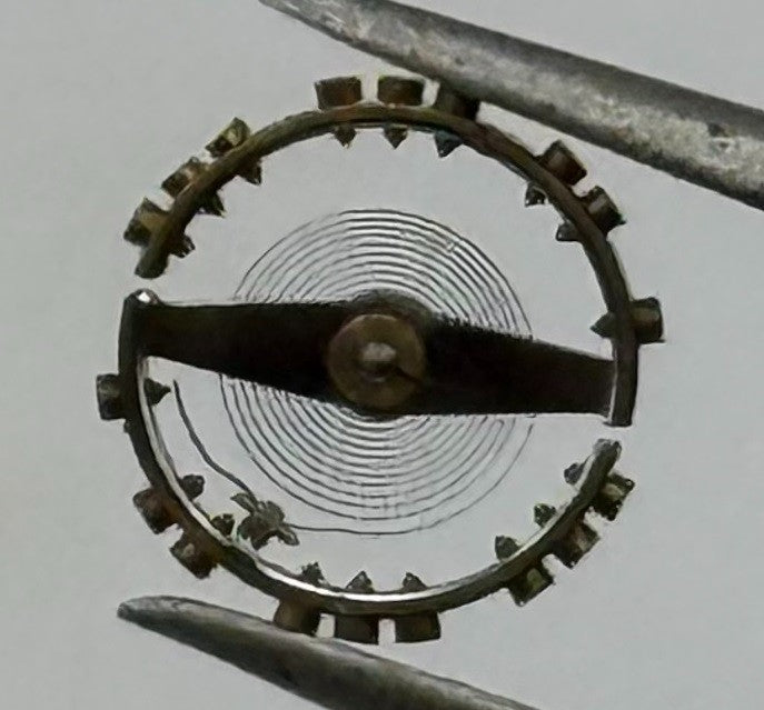 AS 976 1012 Balance Wheel Complete And Spring Renata 29 Watch Movement Parts NOS