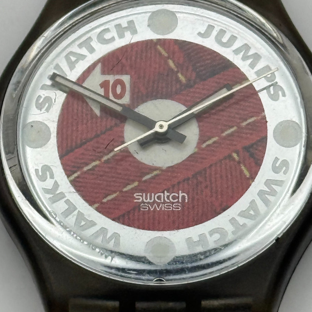 Vintage Swatch Gent Watch GM131 Athletics 1994 ETA Quartz Swiss 33mm Parts 