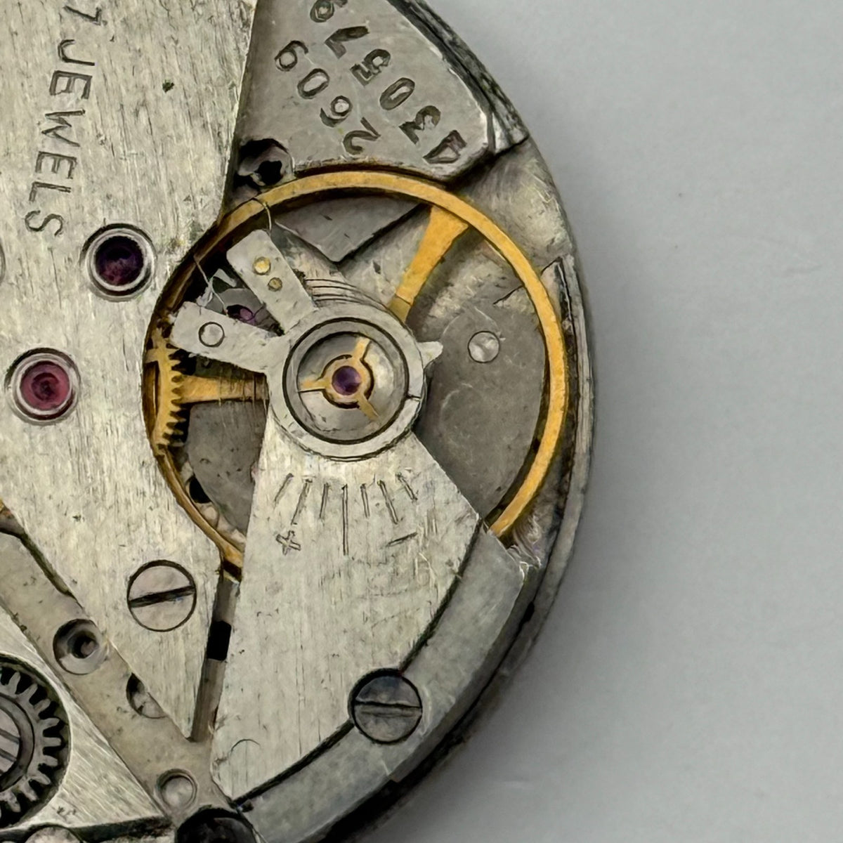 Poljot 2609 Watch Movement Soviet 17 Jewels Manual Wind Parts Repair 26.5mm