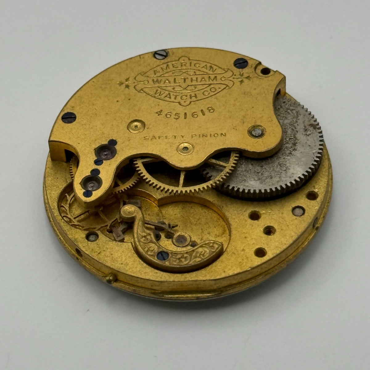 Waltham Grade G Watch Movement Model 1882 American Antique 1s Parts Repair