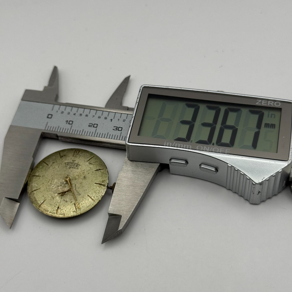FHF 76 Watch Movement - Trident - For Parts / Repair - 23.5mm