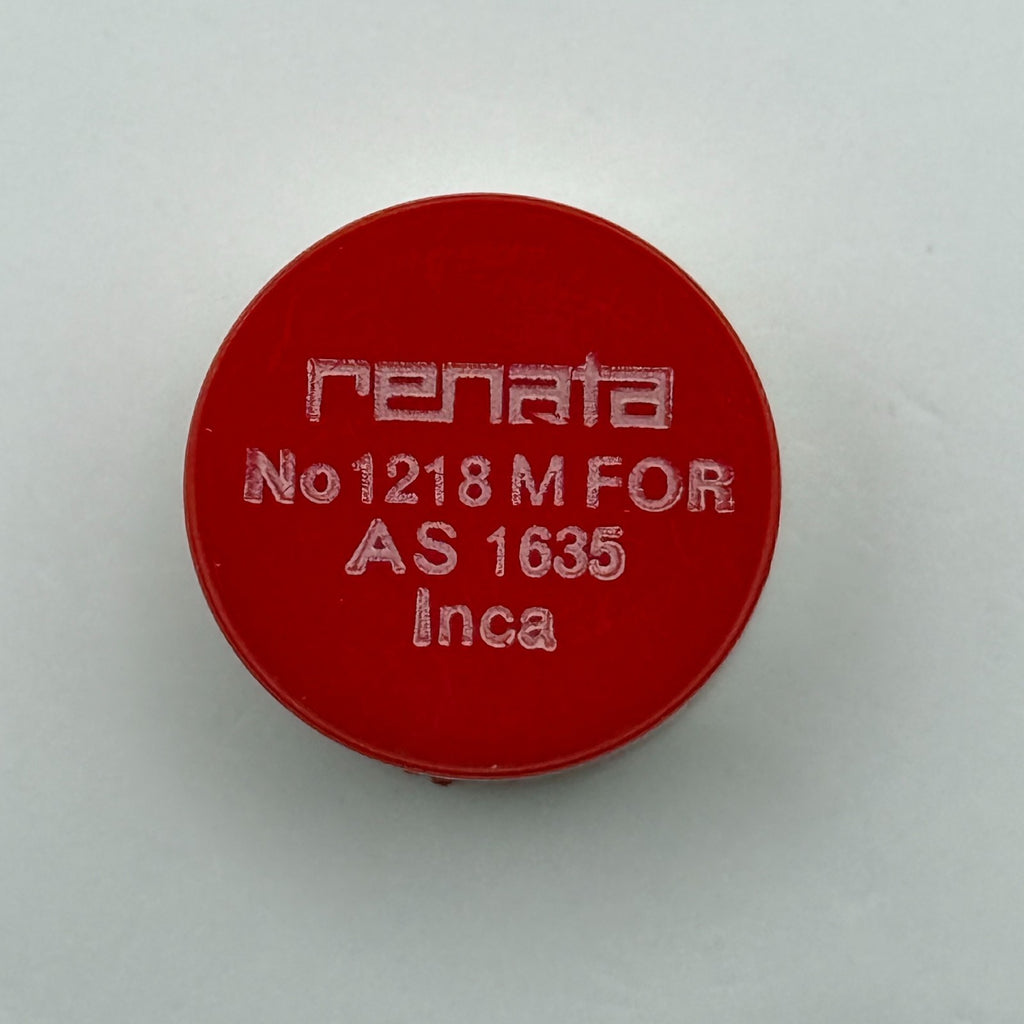 AS 1635 Balance Wheel Complete And Spring Renata 1218 M Watch Movement Parts NOS