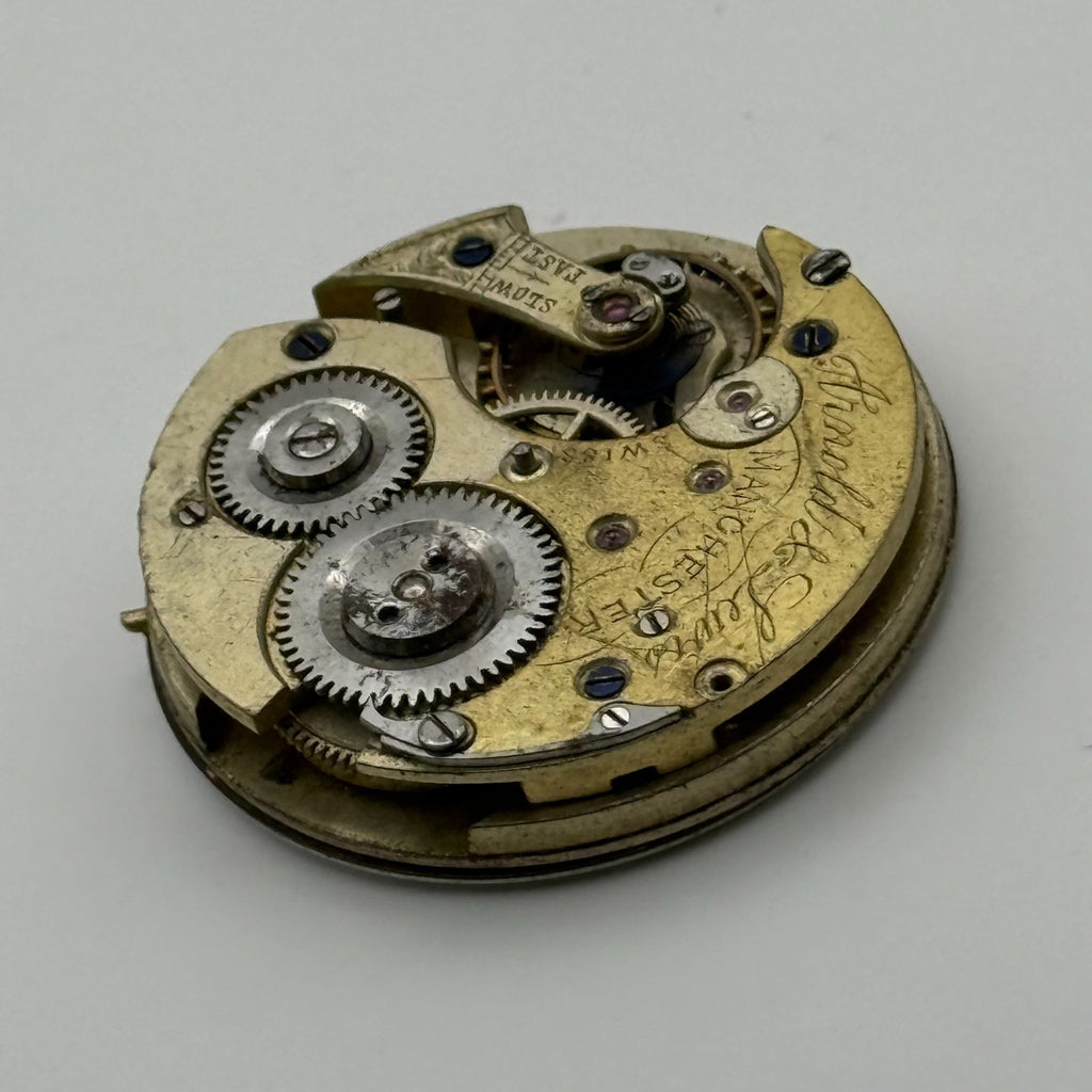 Lever Pocket Watch Movement - Arnold and Lewis - Parts / Repair 31.7mm