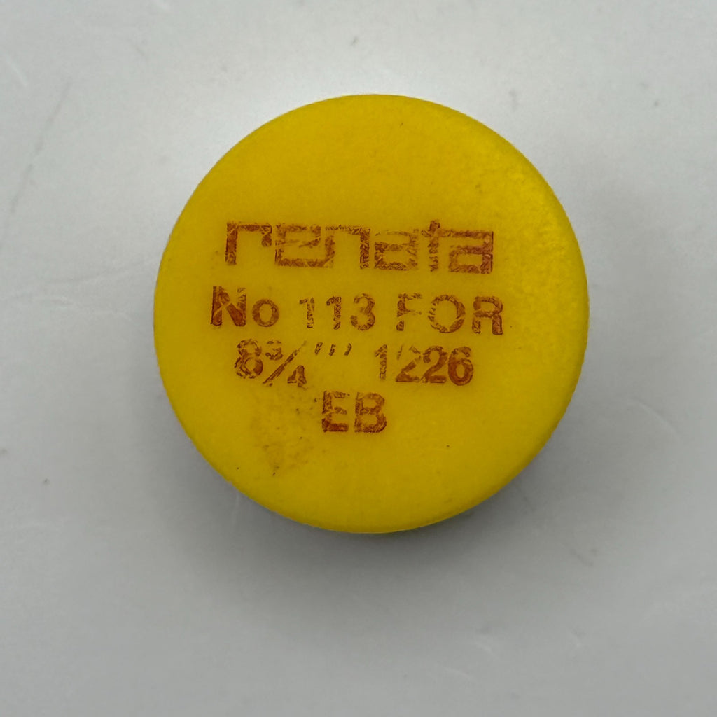 EB 1226 Balance Wheel Complete And Spring 8¾’’’ 113 Watch Movement Parts NOS