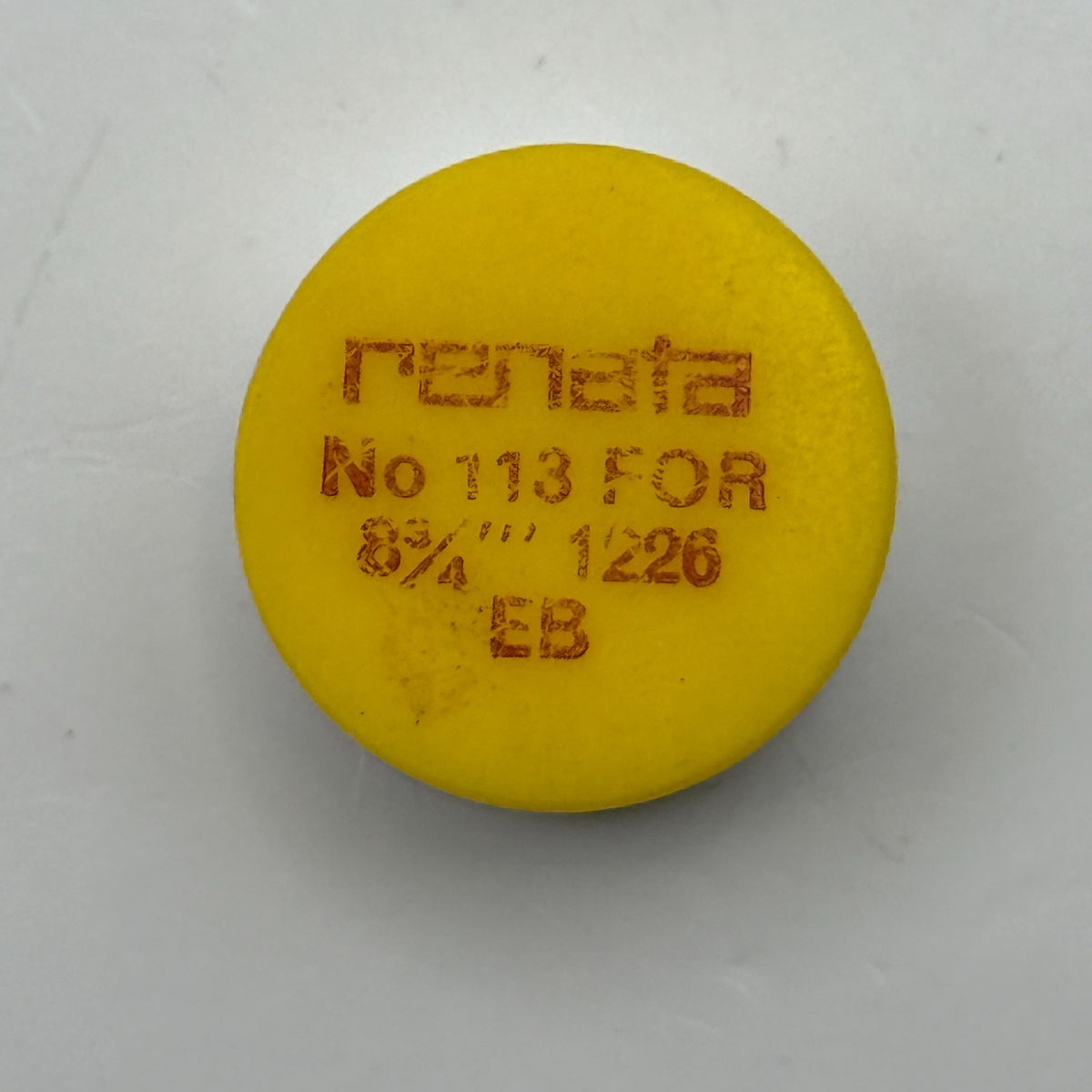 EB 1226 Balance Wheel Complete And Spring 8¾’’’ 113 Watch Movement Parts NOS