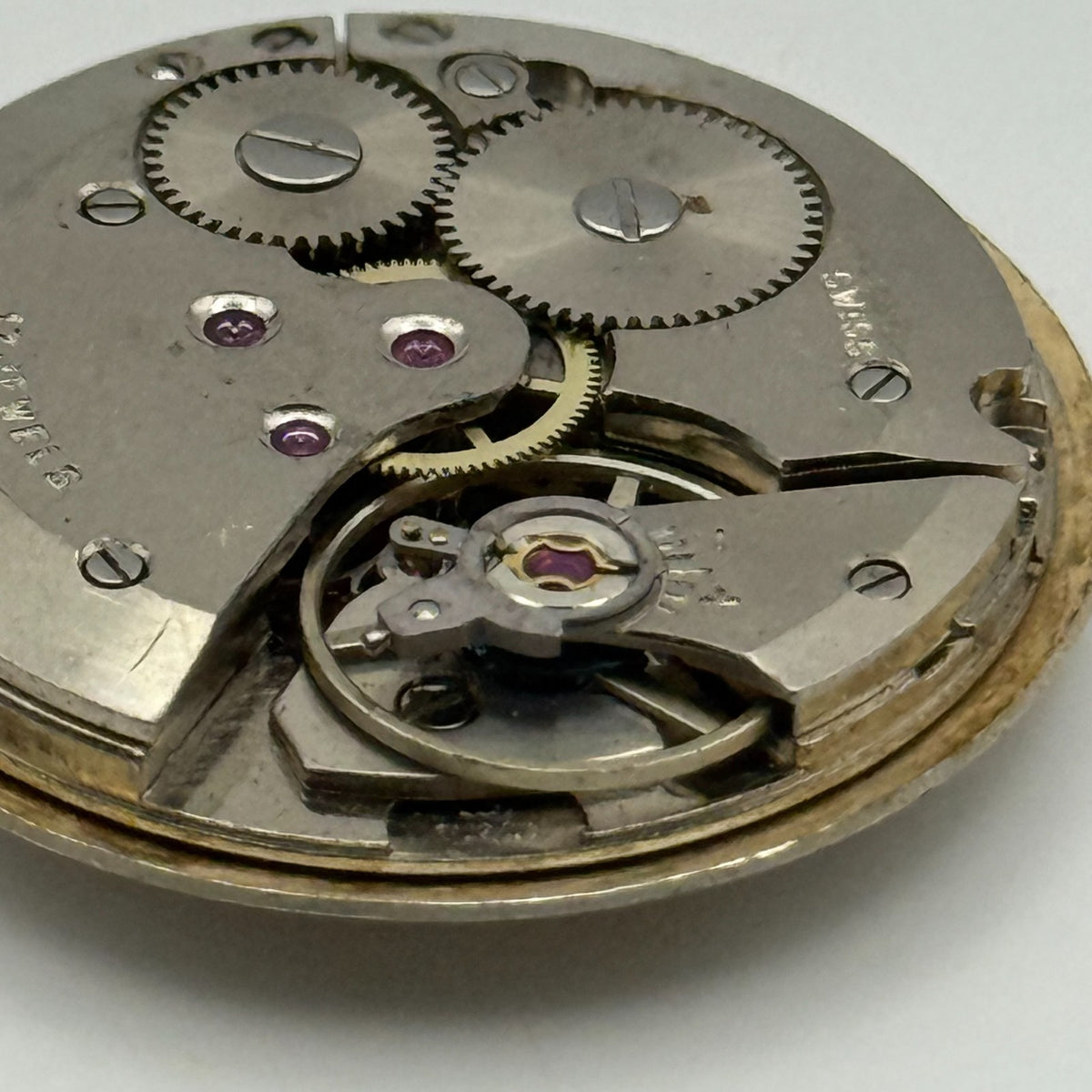 AS 1702/03 Watch Movement A. Schild 1702/03 Date Rotary Swiss Parts 25.9mm
