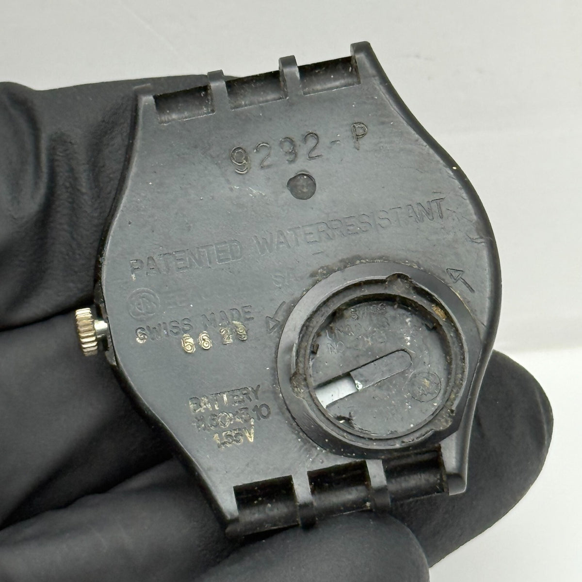 33mm Vintage 1989 Swatch GB125 Figueras Watch UNTESTED PARTS REPAIR