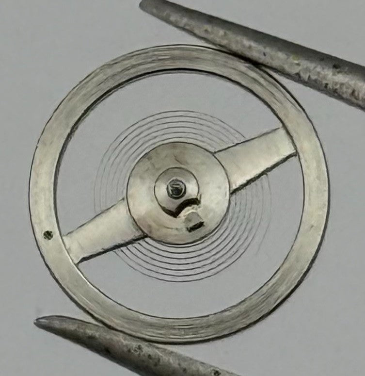 Duke 402 Balance Wheel Complete And Spring Renata 1128 Watch Movement Parts NOS