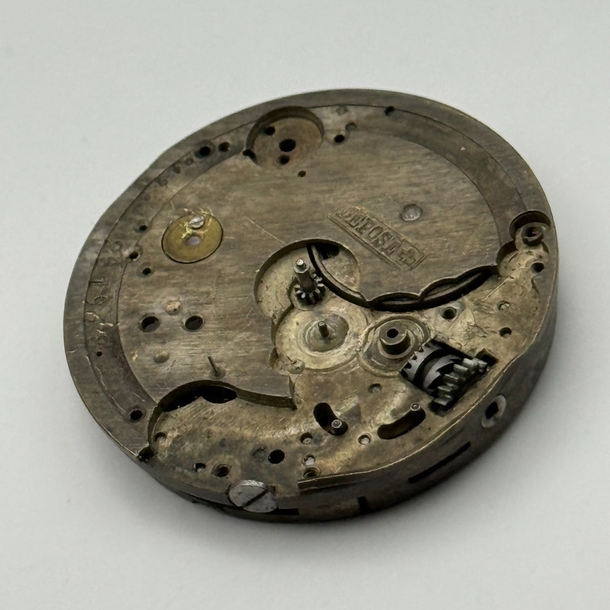 Lady La Berta Watch Movement R. Lapanouse? Swiss Manual Wind Parts Repair 29.4mm