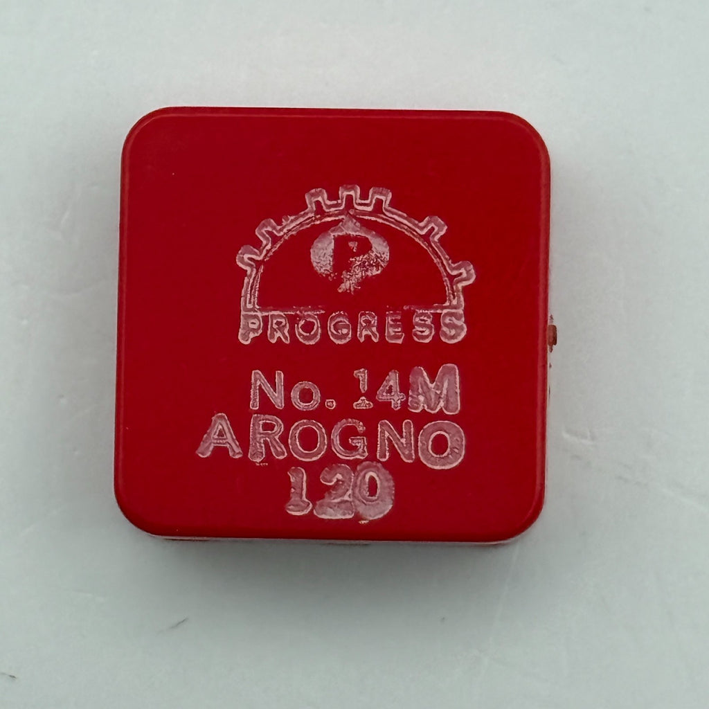 Arogno 120 Balance Wheel Complete And Spring 14 M Watch Movement Parts NOS