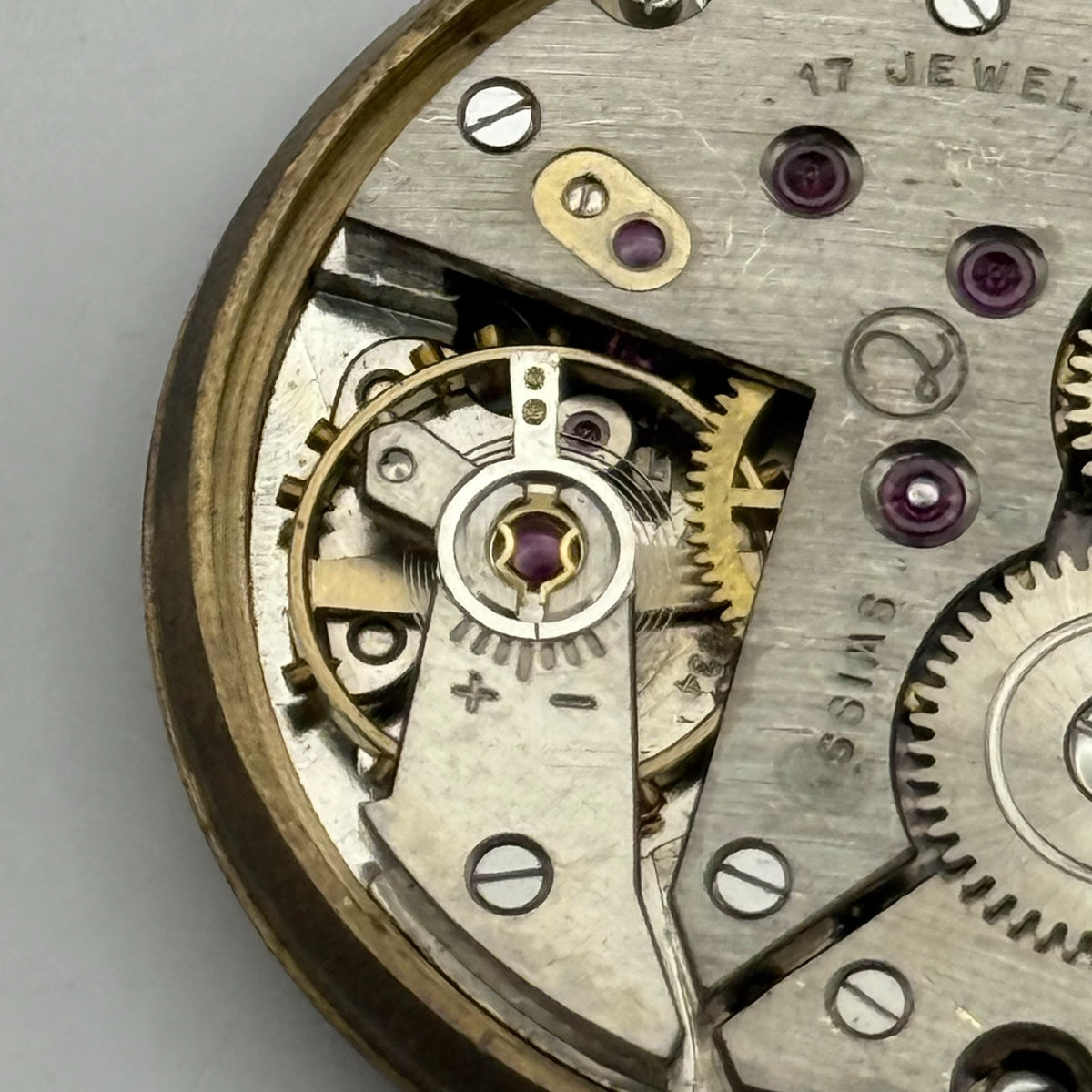 AS 1634 Watch Movement - A. Schild 1634 Bernex - For Parts / Repair - 29.6mm