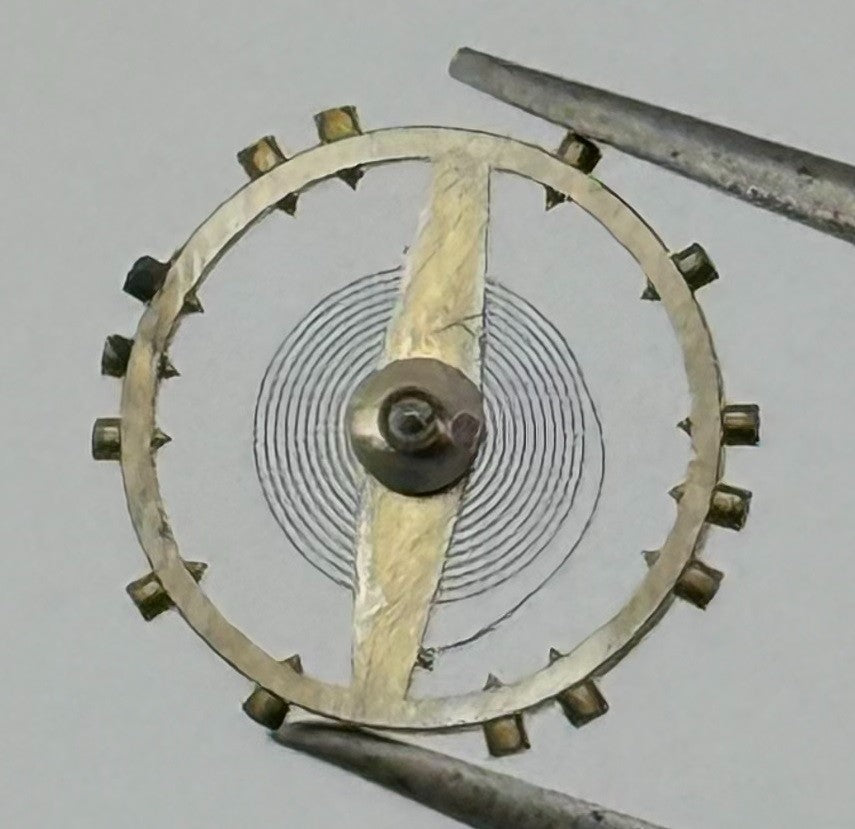MST 352 Balance Wheel Complete And Spring Renata 687 M Watch Movement Parts NOS
